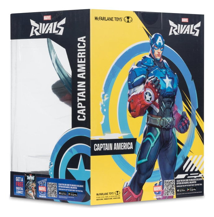 McFarlane Toys Marvel Rivals Collection figurine 1/10 Captain America 20 cm