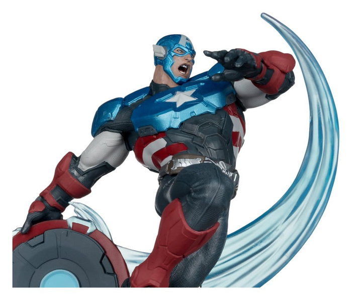 McFarlane Toys Marvel Rivals Collection figurine 1/10 Captain America 20 cm