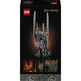 Lego Icons 11373 Set pour Adultes : Le Seigneur des Anneaux - Le Casque de Sauron en Brique de Construction à Exposer