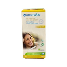 FARMACOMFORT Tampons en coton régulation 16 unités
