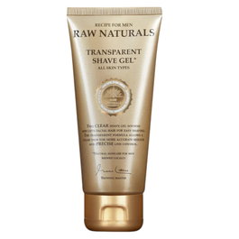 Raw Naturals Gel à raser transparent Hydratant & Adoucissant 100 ml