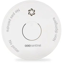 SCS SENTINEL Détecteur de fumée SmokeAlarm 3Y pour plafond - Autonomie 10 ans avec pile lithium - Garantie 3 ans - Conforme CE