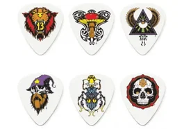 Dunlot Lot de 6 Médiators 0,73mm - Pack Joueur