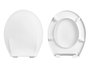 Berilo Tapa WC Blanche PP 40.5 x 35 x 3.5 cm (Set de 12)