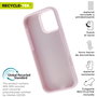 Muvit Coque Recycletek Liquid Silicone pour Apple – Silicone recyclé certifié GRS, protection antichocs, finition douce