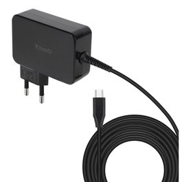 Chargeur Portable Tooq 100W GaN USB-C – Adaptateur EU 1,8m