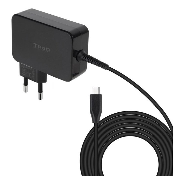Chargeur Portable Tooq 100W GaN USB-C – Adaptateur EU 1,8m Chargeur Portable Tooq 100W GaN USB-C – Adaptateur EU 1,8m