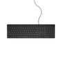 Clavier Dell KB216 QWERTY US International avec câble USB - Noir