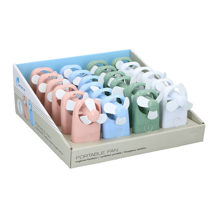 Lifetime Mini ventilateur à main, couleurs assorties