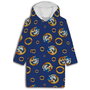 SEGA Sweat-shirt à capuche oversize Sonic the Hedgehog corail pour enfant - Taille unique