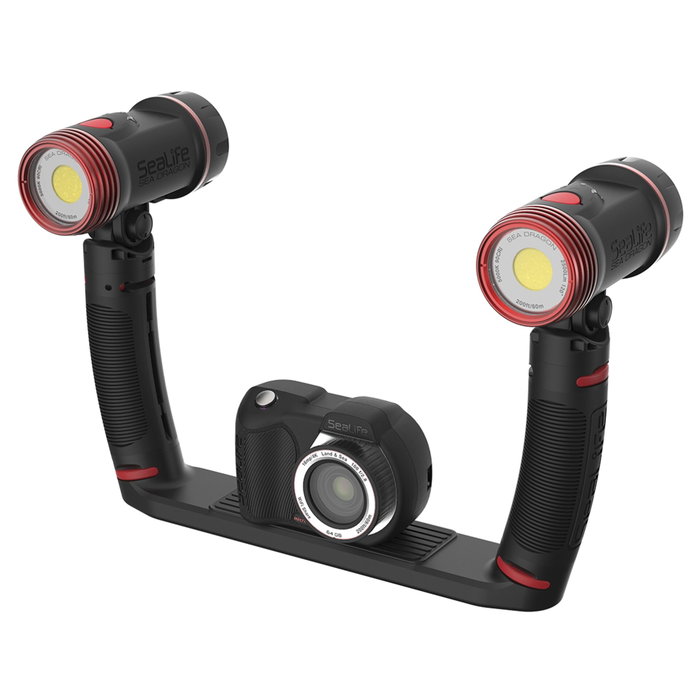 Sealife Micro 3.0 Pro Duo 5000 Set (SL553) Rouge / Noir