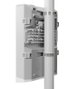 MikroTik netPower 16P - Commutateur Ethernet Gigabit PoE extérieur 16 ports LAN, 2 ports SFP+ 10G, 36 Gbps, 24/48V (802.3af/at), boîtier robuste pour installation en extérieur
