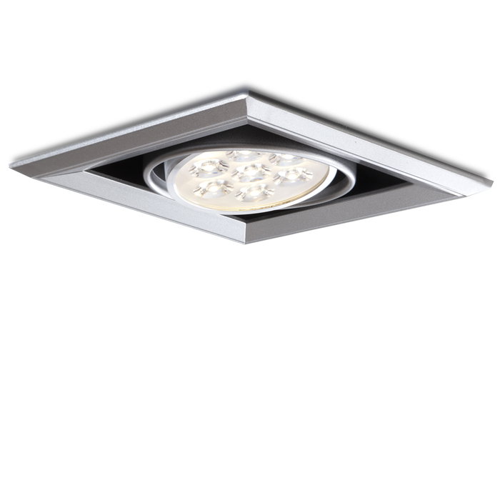 Spot Downlight LED Carré 7W 700Lm 4200K