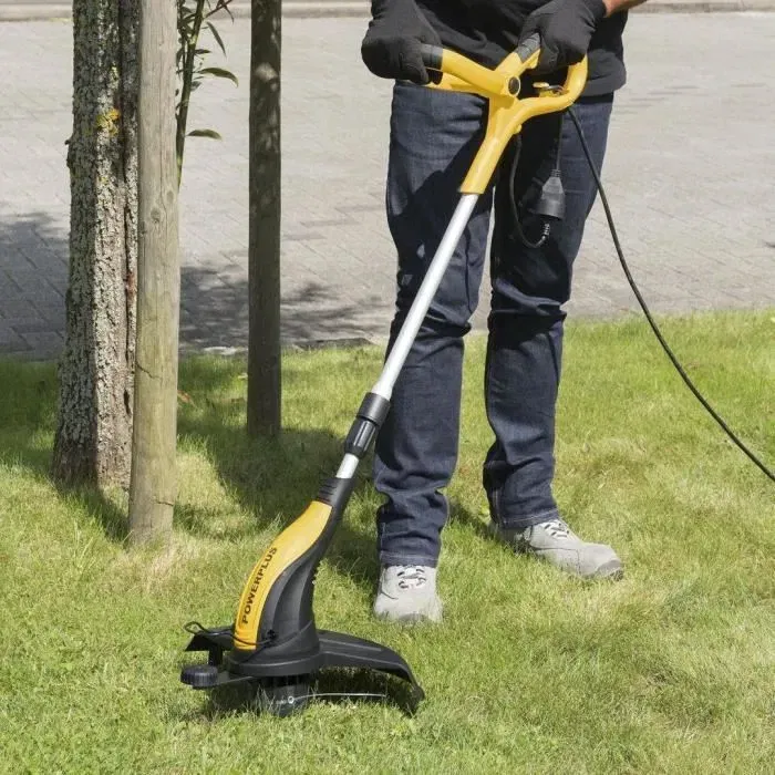 Powerplus POWXG30030 Coupe-bordure électrique 400 W - 270 mm Ø - Outil de jardinage polyvalent pour coupe-herbe et bordures