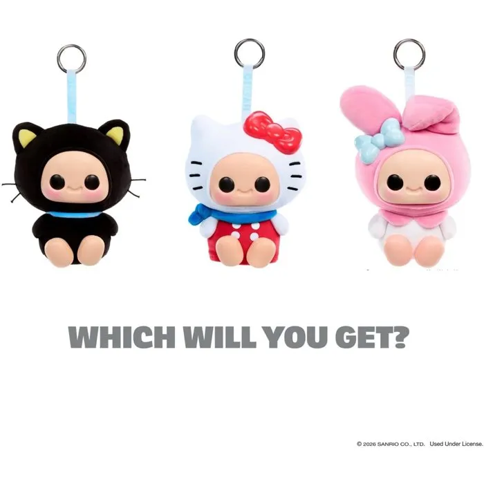 Hyojo Peluche Squishy Melody Hello Kitty and Friends Porte-clé