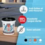Rubson Mastic d'étanchéité toiture 100% silicone 1kg, résistant UV et températures extrêmes, élasticité 400%, imperméable, gris