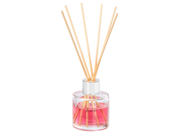 Acorde Mikado Frutos Rojos Diffuseur 30 ml Verre Rouge 7,5x20x5 cm (Set de 24)