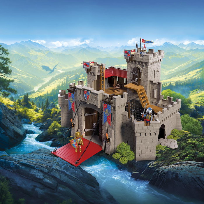 Playmobil 72112 Château-fort des chevaliers du Lion Playmobil 72112 Château-fort des chevaliers du Lion