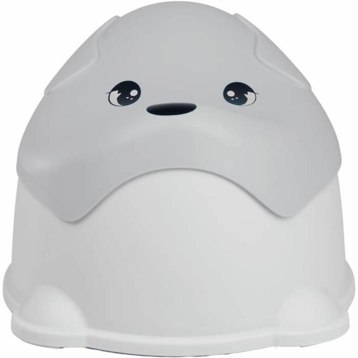 Thermobaby Pot d'apprentissage ludique en forme de chien - Gris