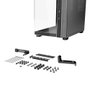 be quiet! Light Base 600 LX Black Boîtier PC Gaming Moyen Tour ATX Noir, 4 Ventilateurs PWM, 77 LEDs ARGB, USB 3.2 Type-C