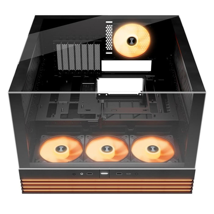 be quiet! Light Base 600 LX Black Boîtier PC Gaming Moyen Tour ATX Noir, 4 Ventilateurs PWM, 77 LEDs ARGB, USB 3.2 Type-C