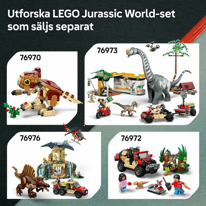 LEGO Jurassic World T. rex River Escape 76975