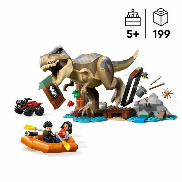 LEGO Jurassic World T. rex River Escape 76975