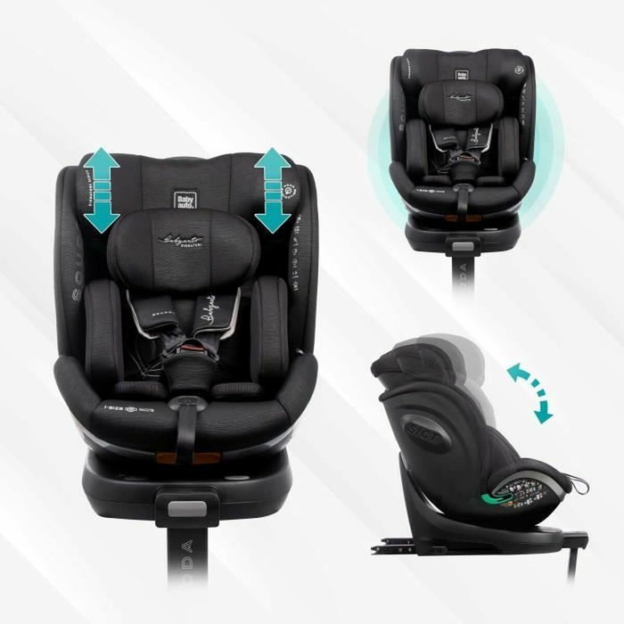 Babyauto SCUDDA GREY DOBBY - Siège auto pivotant 360° i-Size ISOFIX (0-36 kg) Babyauto SCUDDA GREY DOBBY - Siège auto pivotant 360° i-Size ISOFIX (0-36 kg)
