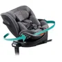 Babyauto SCUDDA GREY DOBBY Siège Auto Pivotant 360° I-Size Isofix 0-36 kg (Naissance à 12 ans) avec Protection Chocs Latéraux - ECE R129