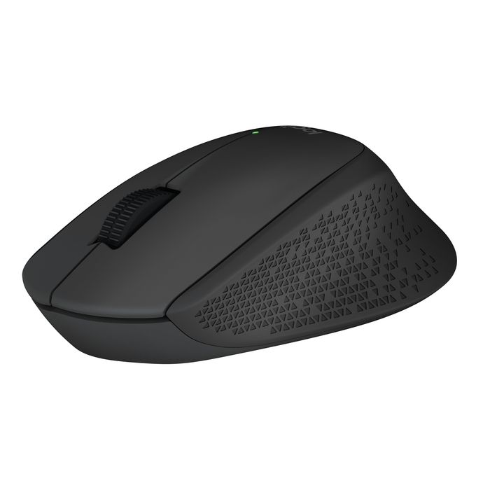 Logitech M280 - Souris sans fil optique 1000 DPI pour droitiers, autonomie 18 mois, nano-récepteur USB, compatible Windows/Mac/Chrome/Linux/Chromebook, Noir