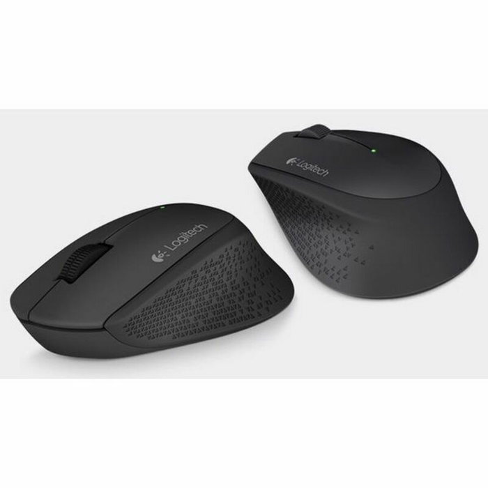 Logitech Souris sans fil M280 Noir (910-004287) - Souris optique USB confortable