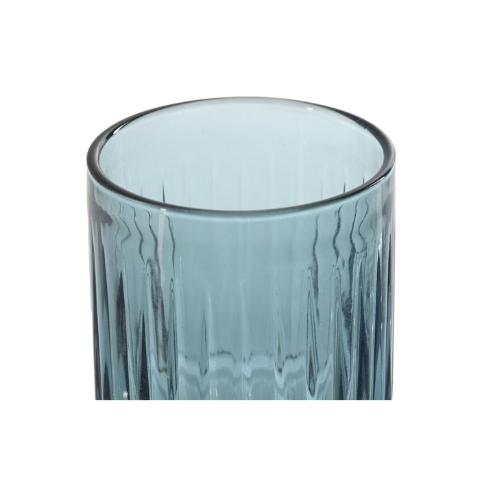Home ESPRIT Set de Verres Bleu Verre (6 Unités) Home ESPRIT Set de Verres Bleu Verre (6 Unités)