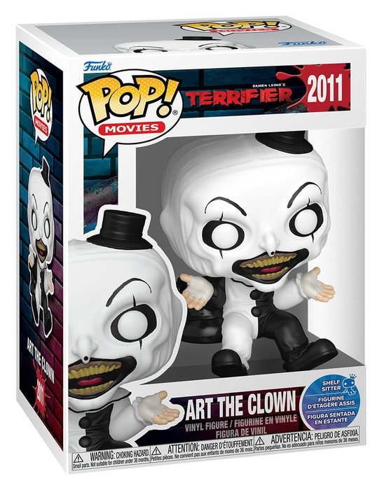 Funko POP! Art the Clown (Shelf Sitter) Terrifier Movies Vinyl Figurine