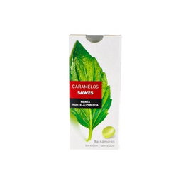SAWES Caramels Balsamiques Sans Sucre Menthe 22g