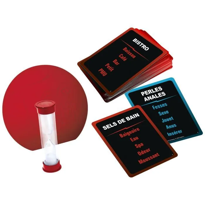 Hasbro Gaming - Taboo Sans Tabous, Jeu de Société Adulte des Mots Interdits, Pour 4 Joueurs et Plus, À Partir de 18 Ans