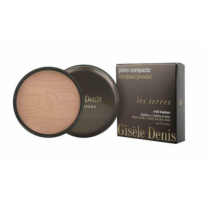 Gisele Denis Terre Poudreuse Compacte N°5 - Poudre Compacte pour Maquillage Gisele Denis Terre Poudreuse Compacte N°5 - Poudre Compacte pour Maquillage