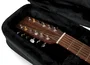 Gator Sac de transport hybride pour guitare acoustique dreadnought 12 cordes - Noir