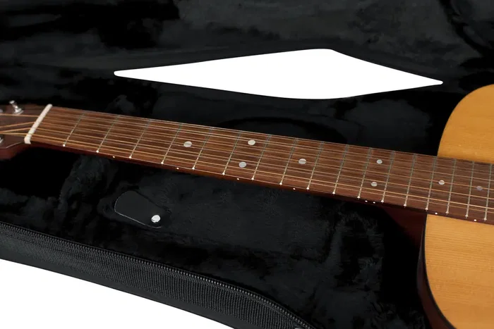 Gator Sac de transport hybride pour guitare acoustique dreadnought 12 cordes - Noir