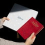 Disney - Set Carnet A5 + Stylo à bille Thème Blanche-Neige, 200 pages, Couverture rigide, avec Marque-page et Boîte Cadeau
