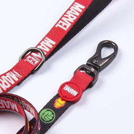 Cerdá Correa Premium para perros T3M:M Rouge - Taille M pour chiot et chien adulte - Corréa pour chien robuste