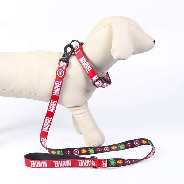 Cerdá Correa Premium para perros T3M:M Rouge - Taille M pour chiot et chien adulte - Corréa pour chien robuste