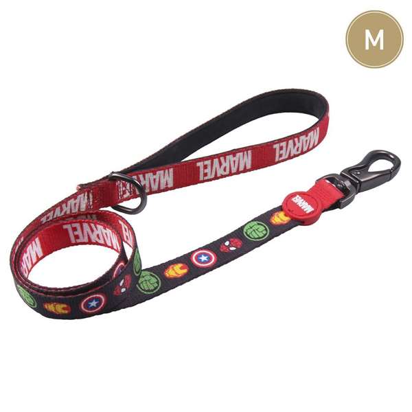 Cerdá Correa Premium para perros T3M:M Rouge - Taille M pour chiot et chien adulte - Corréa pour chien robuste