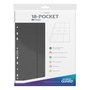 Ultimate Guard 18-Pocket Pages Side-Loading (10) - Grey