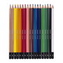 Bruynzeel Étui métallique de crayons de couleur 12 + 6 couleurs libres