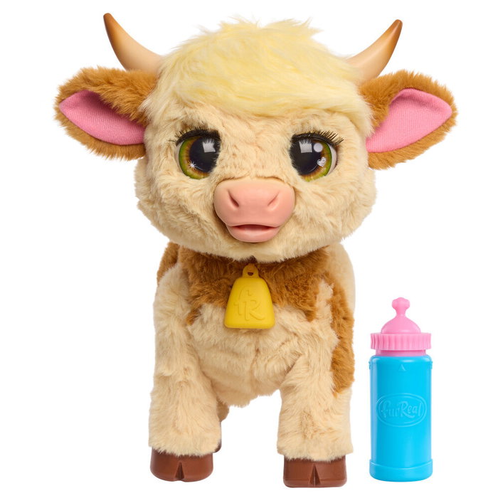 Furreal Friends Maggie Peluche Interactive Vache Écossaise