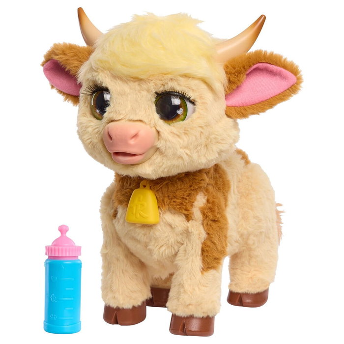 Furreal Friends Maggie Peluche Interactive Vache Écossaise