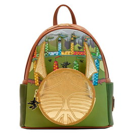 LOUNGEFLY Sac à dos Snitch Dorée Harry Potter 26cm
