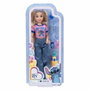 JAKKS PACIFIC - Poupée Fashion Doll Stitch Disney Lilo & Stitch 25cm avec 13 Points d'Articulation, Sac et Accessoires