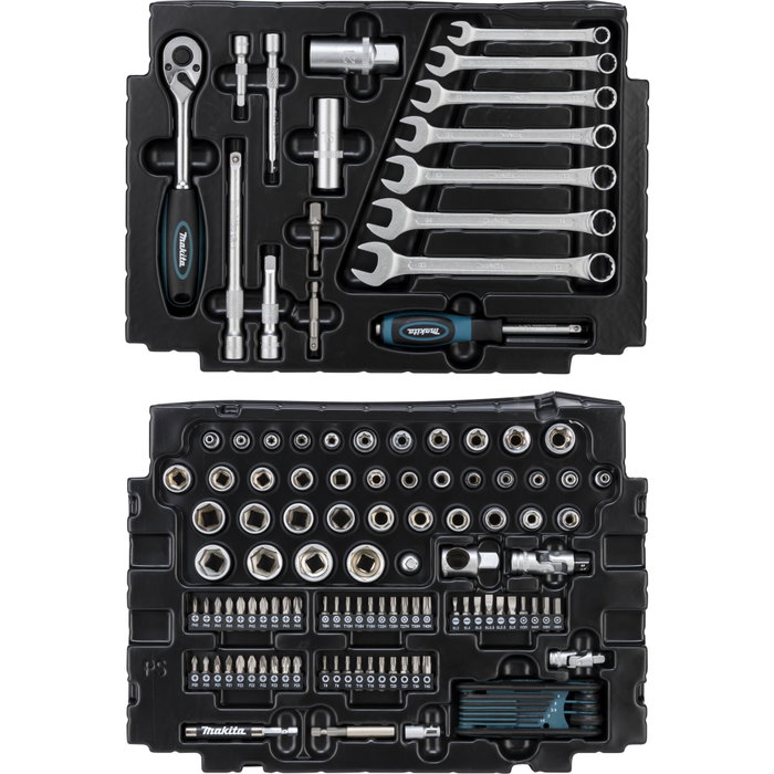 Makita E-08713 Jeu d'outils 120 pièces MAKPAC