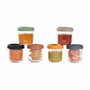 Béaba Coffret 6 portions verre 250ml Sunrise
